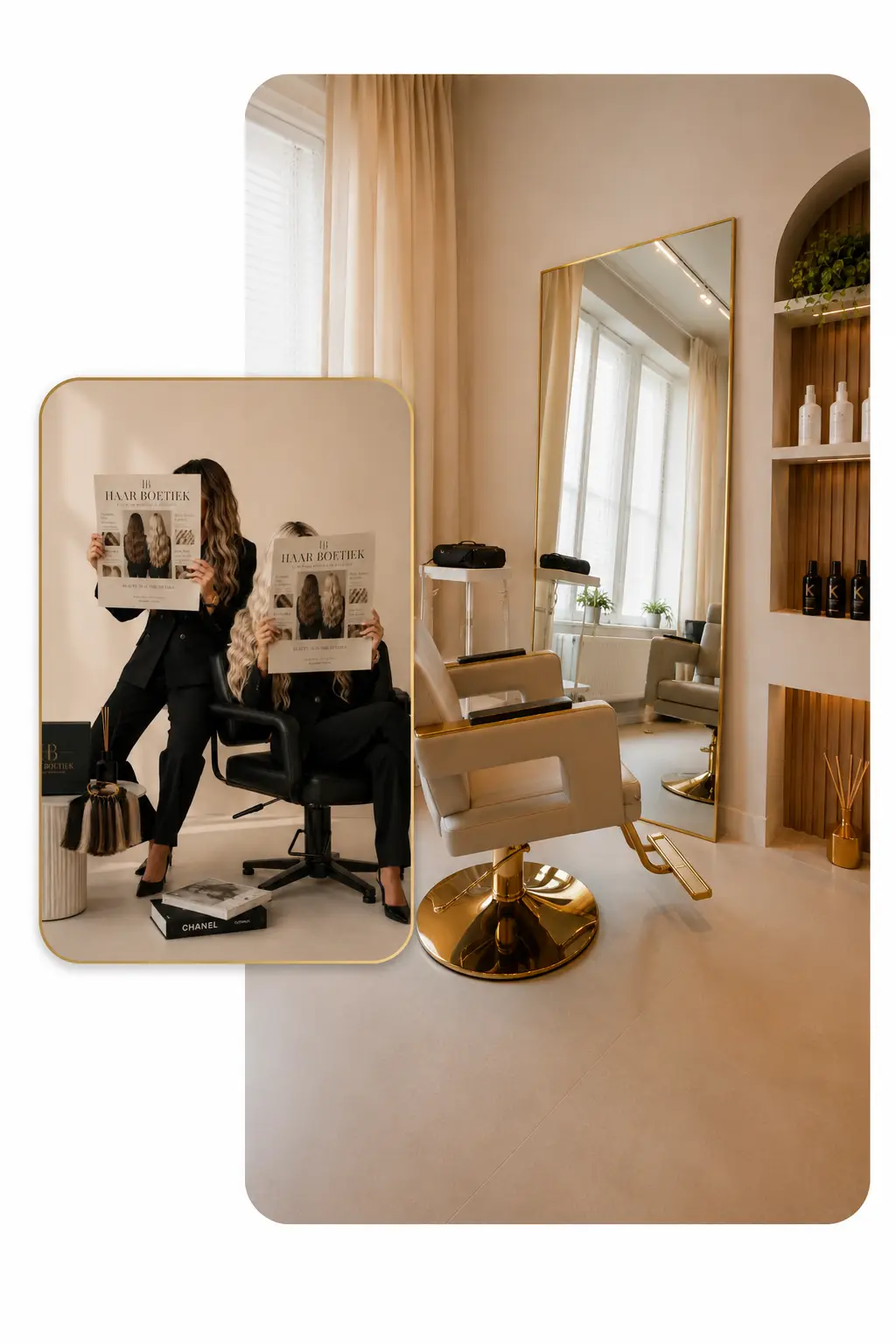 De haarboetiek haar salon in Kapelle en hulst